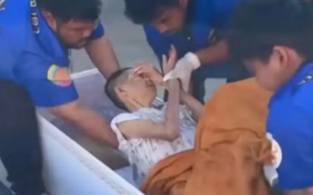 Vídeo: Mulher é encontrada viva dentro de caixão antes de ser cremada em templo