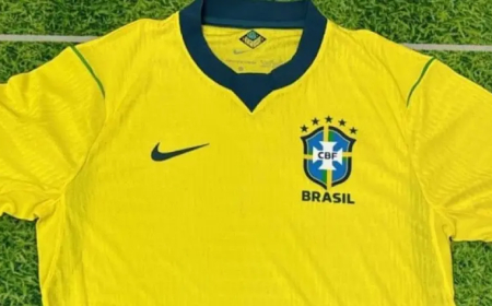 Inspirada no tri, camisa da Seleção Brasileira para a Copa do Mundo de 2026 tem imagem vazada