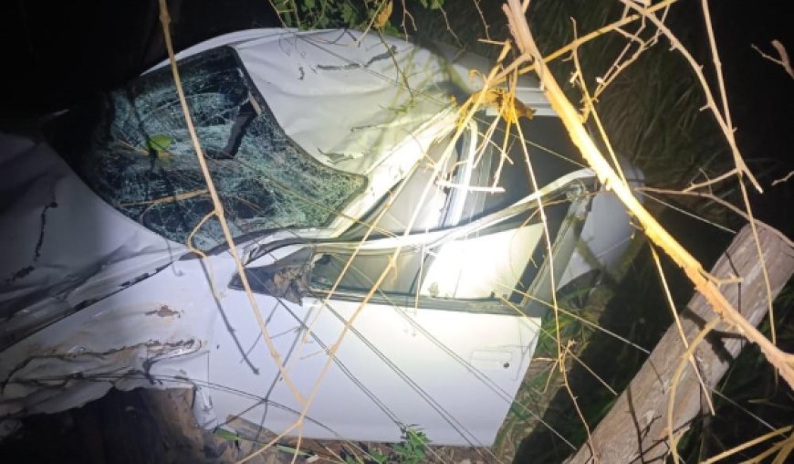 Acidente deixa duas pessoas feridas entre Castrinópolis e Santa Isabel