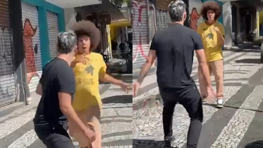 Vídeo: Deputado do PT troca socos com homem em rua de Curitiba