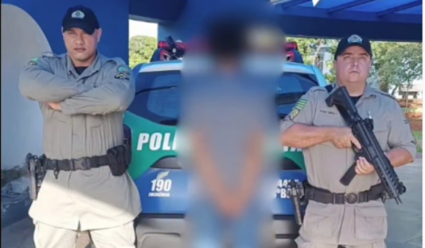Individuo com mandado por tráfico é localizado e detido em Ceres