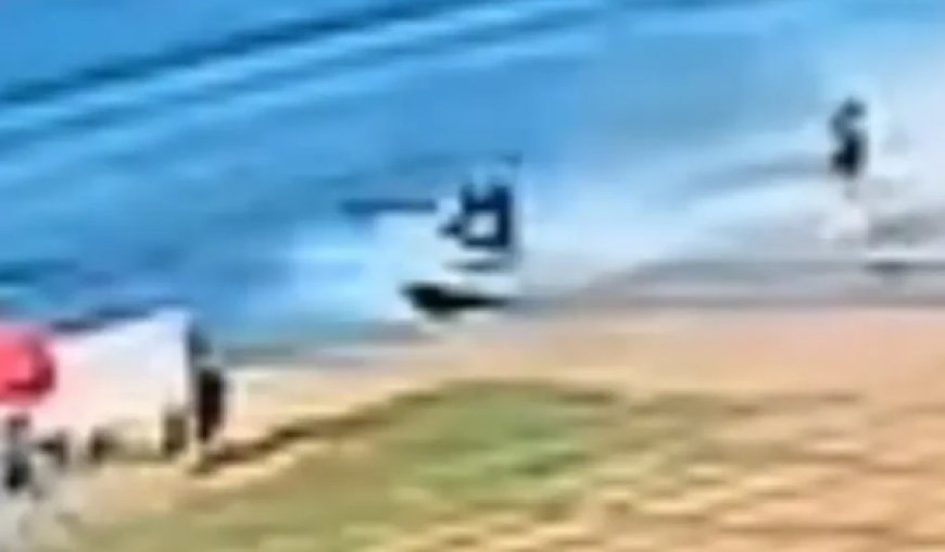 Crianças ficam feridas após serem atingidas por jet ski em Formosa