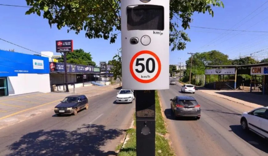 Brasília e Goiânia são as capitais com mais radares de velocidade por frota no país