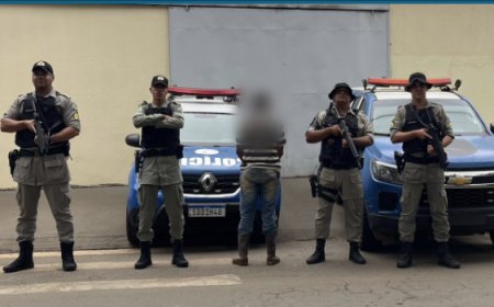 Polícia captura foragido da Justiça na zona rural de Ceres