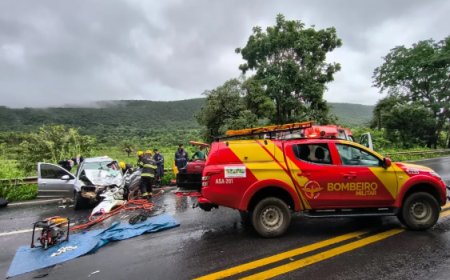 Colisão frontal mata mãe e filha na BR-020, em Formosa