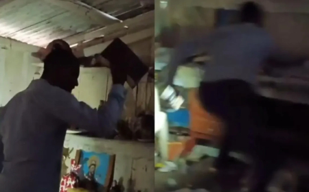 Pastor evangélico é investigado após invadir e destruir centro de Umbanda; vídeo
