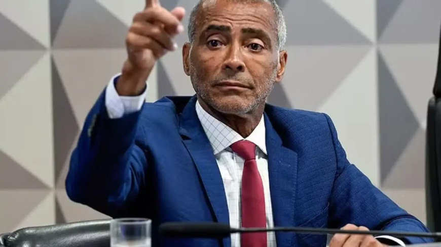 Romário anuncia licença do Senado; veja o motivo