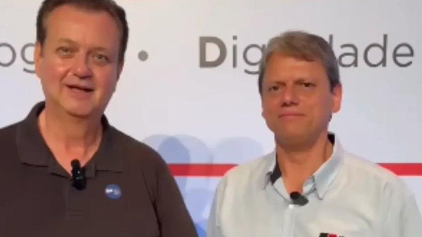 Kassab defende Tarcísio para a Presidência e descarta aliança com Flávio no 1º turno
