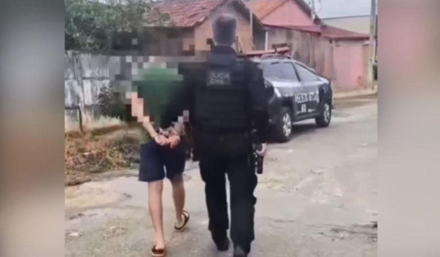 Polícia Civil cumpre mandado de prisão durante Operação Rami Arid em Uruana
