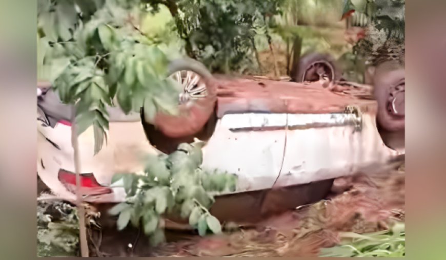Atenção redobrada na GO-154 entre Ceres e Carmo do Rio Verde após capotamento