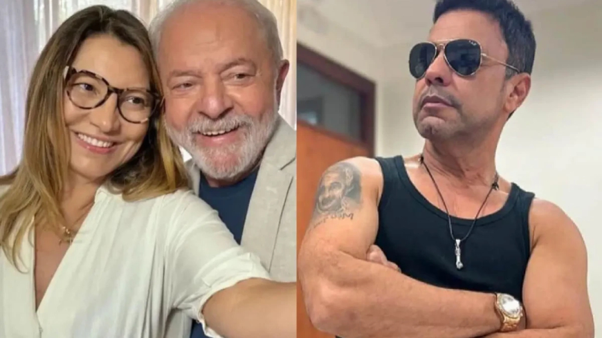 Janja reage às críticas de Zezé de Camargo contra filhas de Silvio Santos por ida de Lula ao SBT: ‘misoginia’