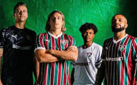 Com nova fornecedora, Fluminense apresenta uniformes para a temporada de 2026