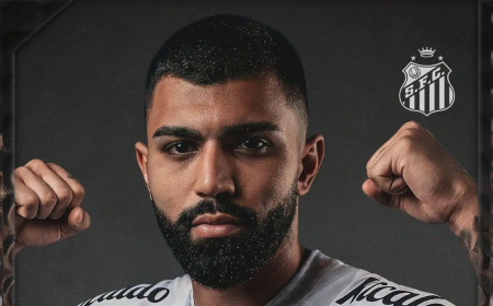 Santos anuncia o retorno do atacante Gabigol