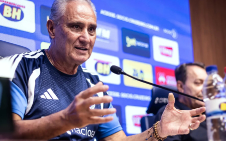 Tite é apresentado no Cruzeiro e afirma ter passado por período de “reciclagem”