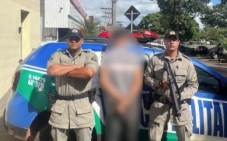 Polícia Militar prende indivíduo com mandado de prisão por furto qualificado em Ceres