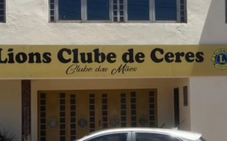 Criminosos invadem sede do Lions Clube de Ceres e furtam muitos objetos