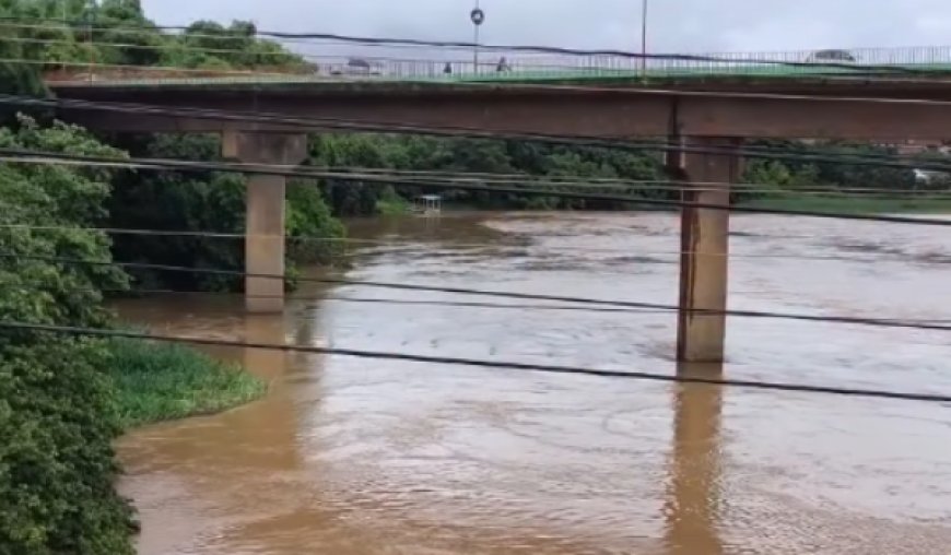 Prefeitura monitora elevação gradual do nível do Rio das Almas