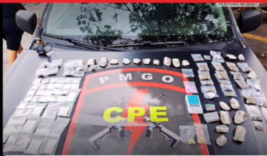 Operação policial causa prejuízo de quase R$ 30 mil ao trafico em Carmo do Rio Verde