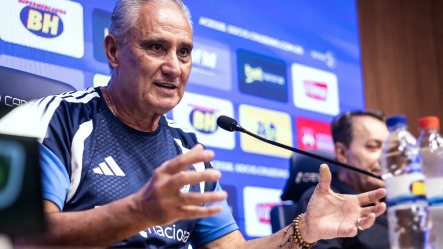 Tite é apresentado no Cruzeiro e afirma ter passado por período de “reciclagem”