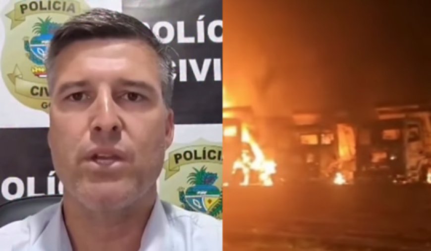 Polícia confirma incêndio criminoso em equipamentos na BR-153 entre Uruaçu e Campinorte