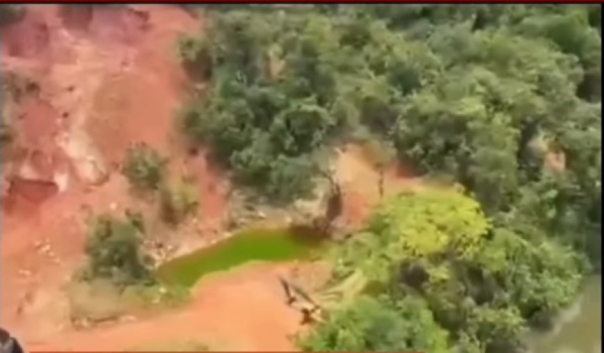 Operação conjunta desarticula grande garimpo ilegal de ouro em Pilar de Goiás