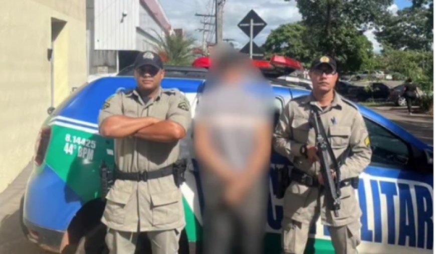 Polícia Militar prende indivíduo com mandado de prisão por furto qualificado em Ceres