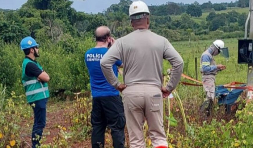 Polícia Civil prende morador da zona rural de Rubiataba por furto de energia