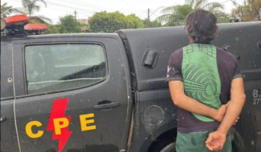 CPE recaptura foragido da justiça em Goianésia