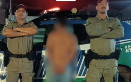 Homem é detido em flagrante após agressão no âmbito familiar em Ceres