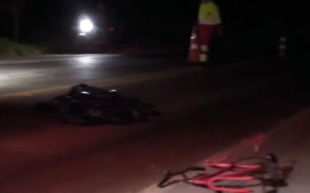 Um grave acidente foi registrado na noite desta quarta-feira (18) na BR-153, no trevo norte de Rialma.