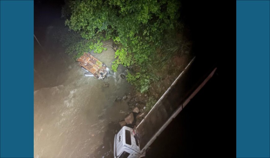 Acidente na BR-364 em Cachoeira Alta deixa uma mulher morta e sete feridos