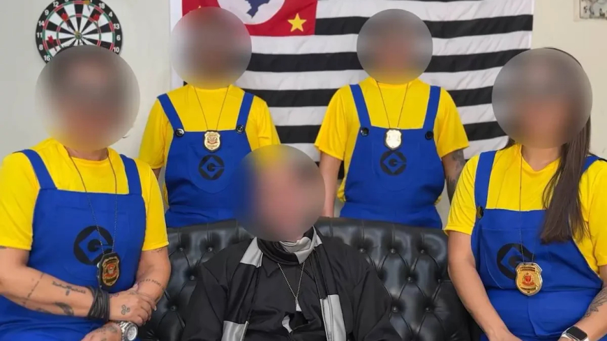 Com fantasias de Minions, policiais prendem quatro no Carnaval de SP