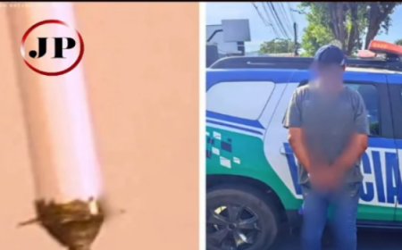 Suspeito é detido com objeto furtado após denuncia em Jaraguá