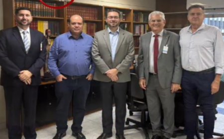 Prefeito e vice participam de audiência sobre implantação do curso de Medicina em Ceres