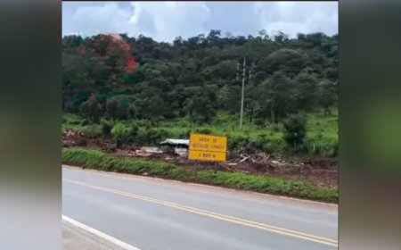 Acampamento é desfeito para avanço das obras na BR-153, em Rialma