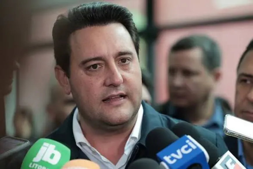 Ratinho Jr. declara apoio a Caiado: “homem aprovado como gestor “