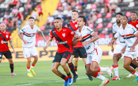 Fora de casa, Atlético empata com o Botafogo-SP e segue perto da zona de rebaixamento da Série B