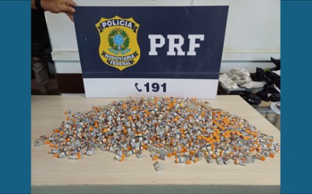 PRF realiza maior apreensão de medicamentos para emagrecimento em Goiás