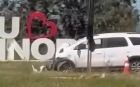 Acidente na BR-153 mobiliza atendimento e deixa dois feridos em Campinorte