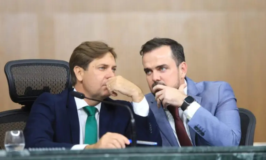 Bruno Peixoto convida Mendanha para agenda do Deputados Aqui no Oeste goiano