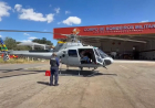 Paciente é levada de helicóptero de Goiás a Brasília para transplante de coração