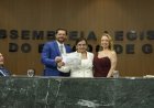 Farmacêutica de Uruana transforma dor em força e recebe homenagem na Alego