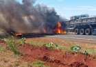 Motorista de carreta morre carbonizado após perseguição policial em Rio Verde