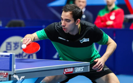 Brasil vira contra Singapura e avança para oitavas de final da disputa masculina do Mundial de Tênis de Mesa por equipes