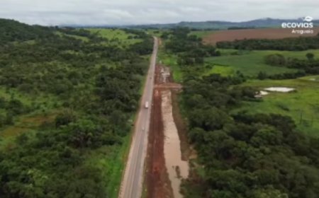 BR-153 tem mais de 60km em obras, incluindo Rialma, Rianápolis e Uruaçu