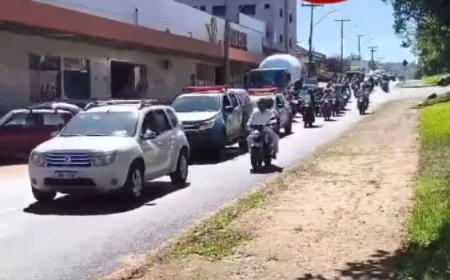 Comoção marca sepultamento de Vinicius Ferreira Cunha em Ceres