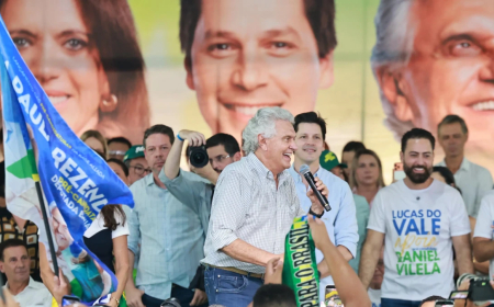 “Eu vou tirar o ladrão da Presidência”, diz Caiado ao criticar Lula em evento em Rio Verde