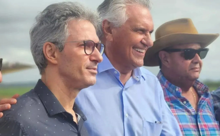 Caiado e Zema se reúnem para discutir aliança, mas encontro termina sem definição