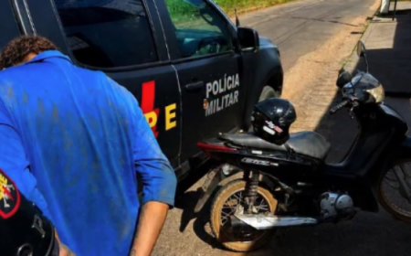 Suspeito confessa furto de motocicleta em Rialma após abordagem da CPE  Publicado em 29/05/2026 às 15:06
