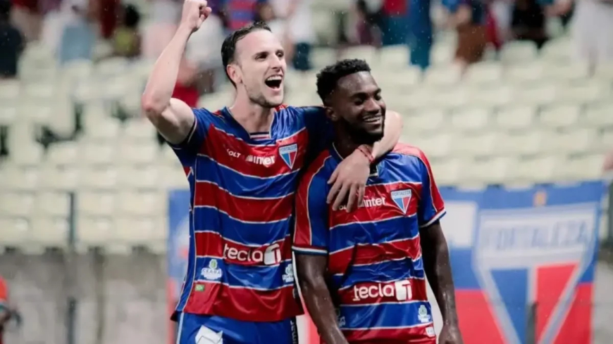 Goiás é goleado pelo Fortaleza, chega a quarta derrota seguida na Série B e entra no Z-4